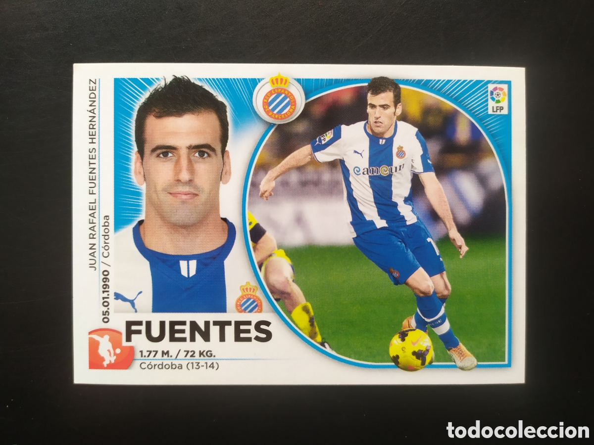 Cromos de F&uacute;tbol: Liga este 2014 2015 14 15 panini Fuentes n&deg; 8 Espanyol