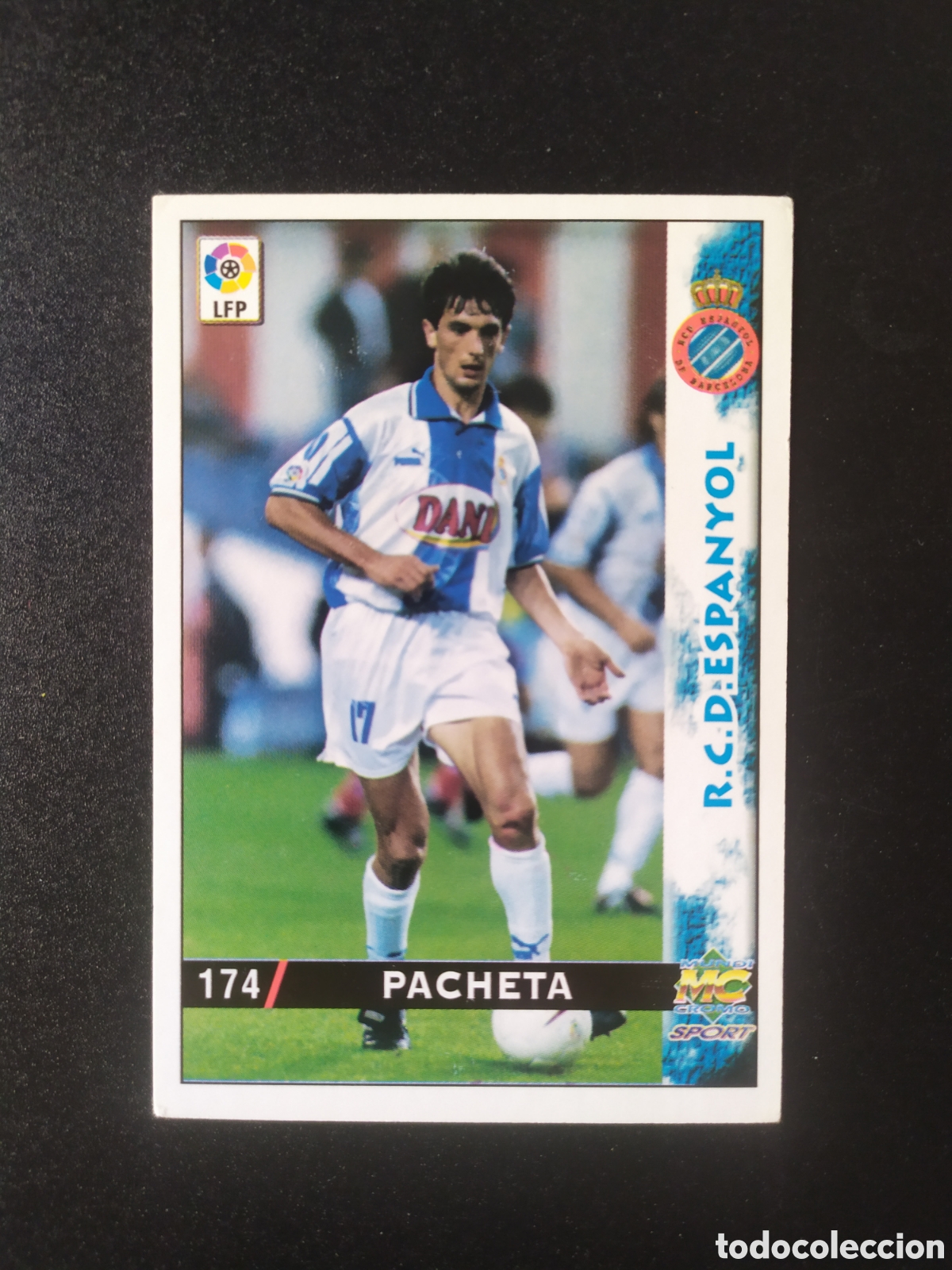 Cromos de F&uacute;tbol: Mundicromo fichas Liga 1998 1999 98 99 Pacheta n&deg; 174 Espanyol
