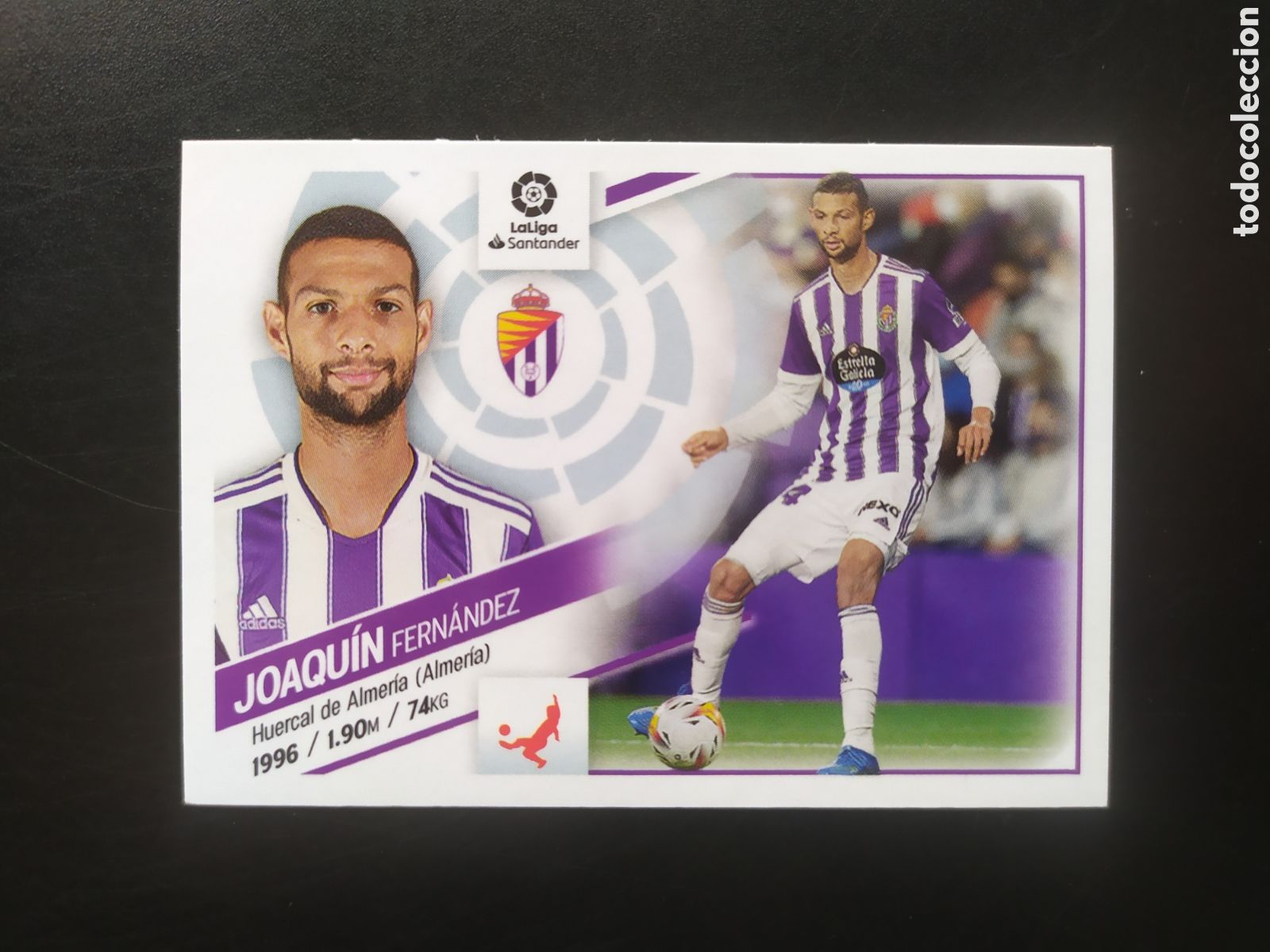 Cromos de F&uacute;tbol: Liga este 2022 2023 22 23 panini Joaquin n&deg; 7 Valladolid