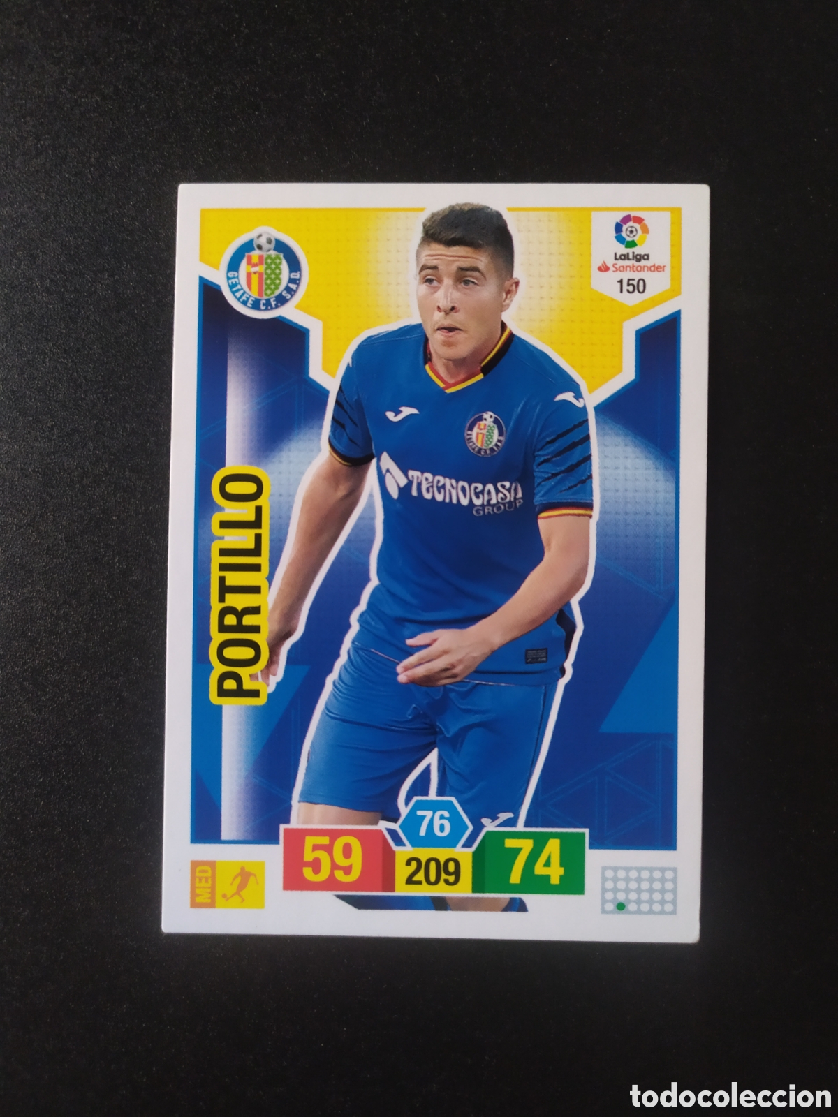 Cromos de F&uacute;tbol: Adrenalyn 2018 2019 18 19 panini Portillo n&deg; 150 Getafe