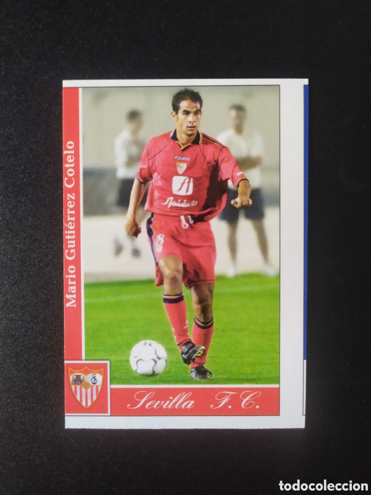 Cromos de F&uacute;tbol: Mundicromo fichas Liga 2001 2002 01 02 Mario Cotelo n&deg; 368 Sevilla