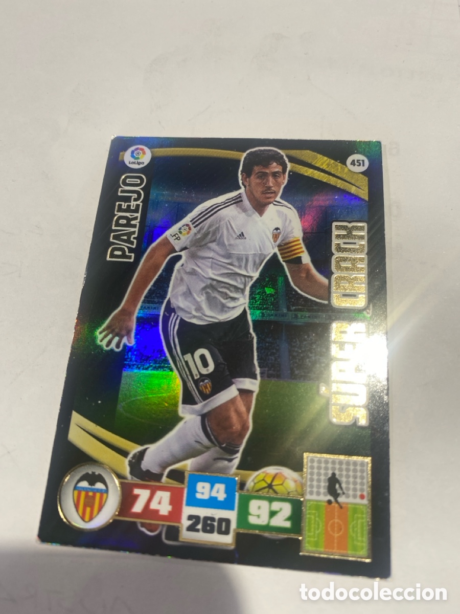 Cromos de F&uacute;tbol: Cromo Parejo superCrack 2015