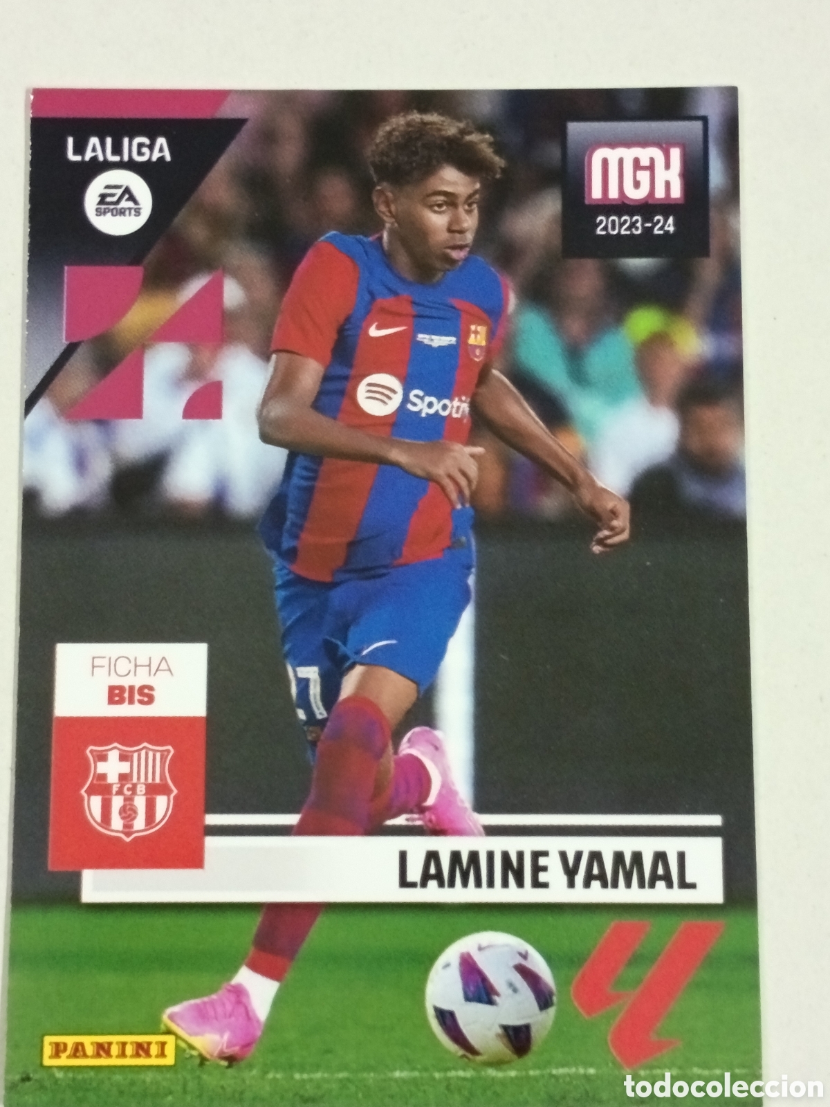 Cromos de F&uacute;tbol: Yamal 108 bis megacracks 2023 2024 (1)