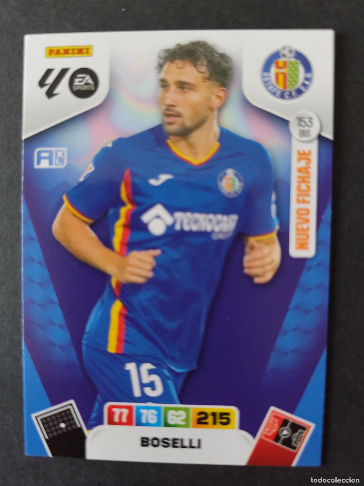 Cromos de F&uacute;tbol: 153 BIS BOSELLI GETAFE NUEVO FICHAJE ACTUALIZACI&Oacute;N ADRENALYN 2025 2026 25 26 PEDIDO M&Iacute;NIMO 2&euro;