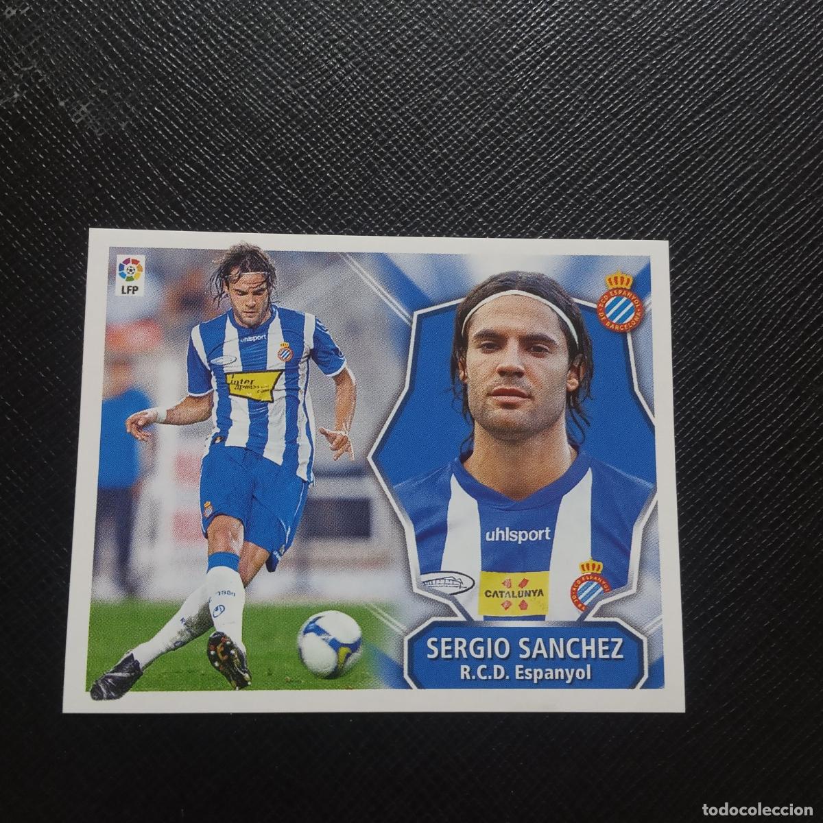 Cromos de F&uacute;tbol: SERGIO SANCHEZ ESPA&Ntilde;OL ESTE 2008 2009 CROMO FUTBOL LIGA 08 09 - SIN PEGAR - A201 PG9 COLOCA