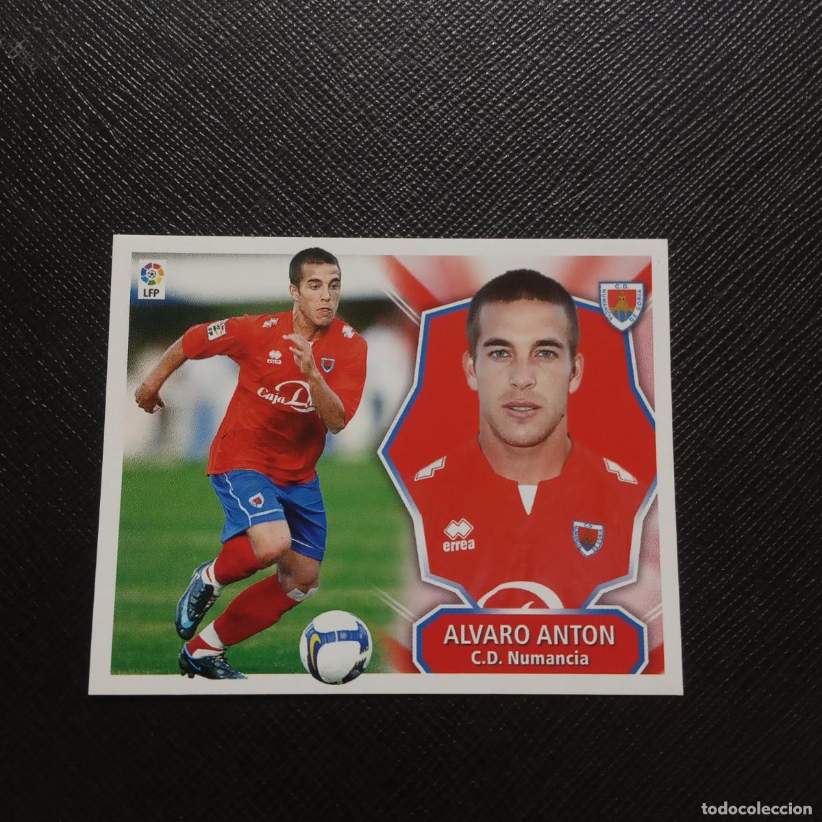 Cromos de F&uacute;tbol: ALVARO ANTON NUMANCIA ESTE 2008 2009 CROMO FUTBOL LIGA 08 09 - SIN PEGAR - A201 PG16 COLOCA