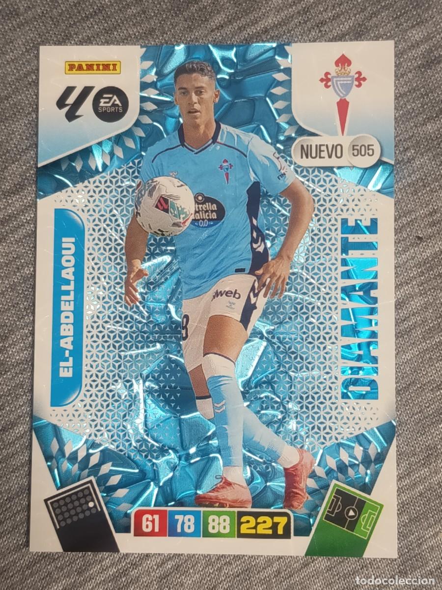 Cromos de F&uacute;tbol: Adrenalyn XL 2025 2026 25 26 Card EL-ABDELLAOUI N&deg;505 NUEVO DIAMANTE CELTA DE VIGO nuevo