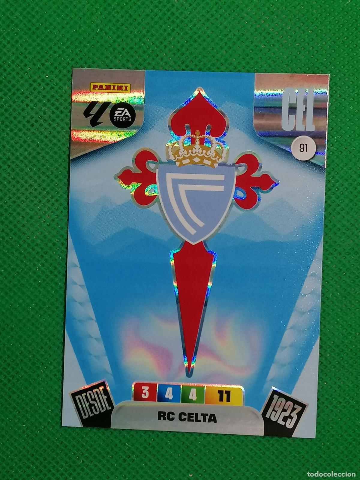 Cromos de F&uacute;tbol: 91 ESCUDO CELTA ⚽ LIGA ADRENALYN XL 2025 2026 25 26 ⚽