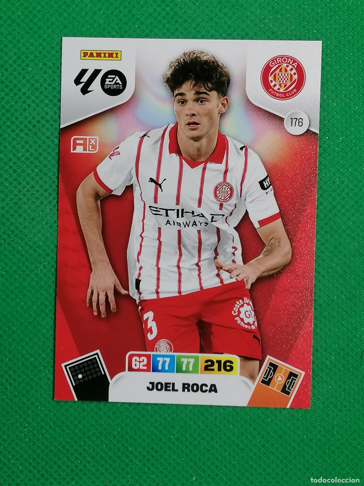 Cromos de F&uacute;tbol: 176 JOEL ROCA GIRONA ⚽ LIGA ADRENALYN XL 2025 2026 25 26 ⚽