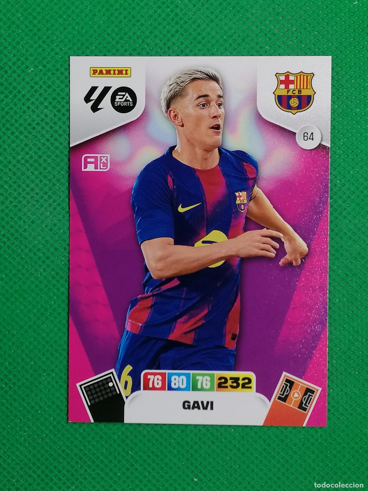 Cromos de F&uacute;tbol: 64 GAVI BARCELONA ⚽ LIGA ADRENALYN XL 2025 2026 25 26 ⚽