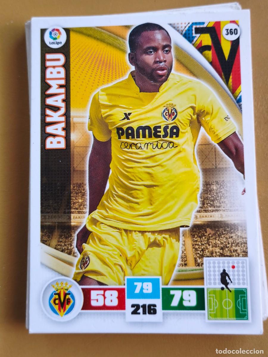 Cromos de f&uacute;tbol: bakambu, adrenalyn 2015 16 - Foto 1