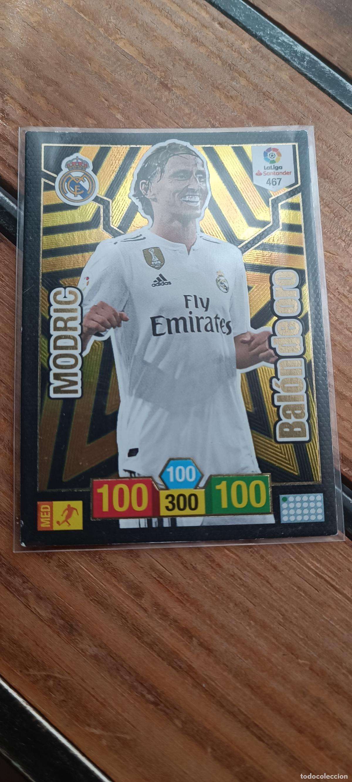 Figurine di Calcio: MODRIC BAL&Oacute;N DE ORO ADRENALYN 18 19 2018 2019