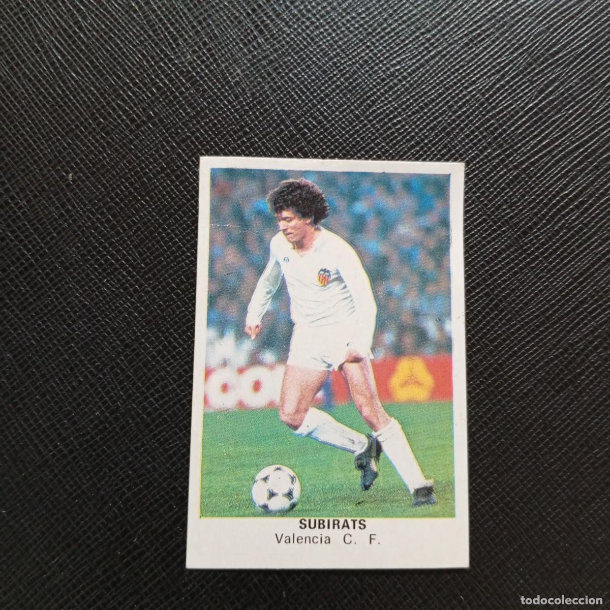 Cromos de F&uacute;tbol: SUBIRATS VALENCIA CANO 1983 1984 CROMO FUTBOL 83 84 LIGA - DESPEGADO - A113 PG244