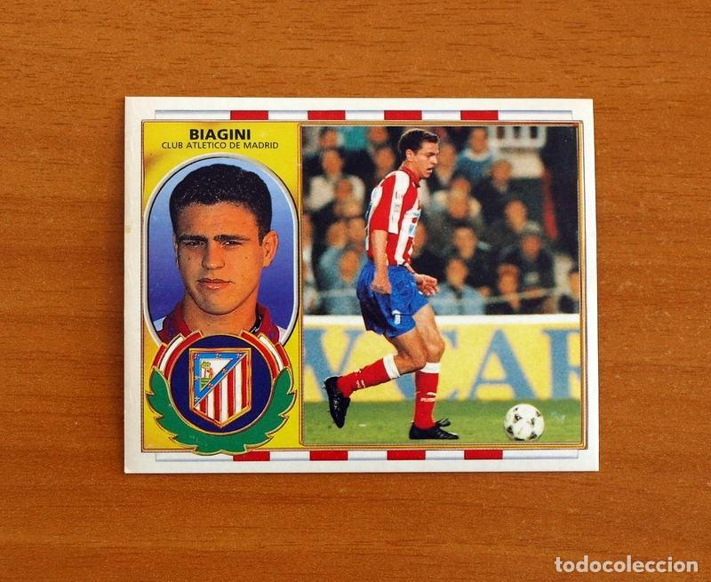 Cromos de F&uacute;tbol: Atl&eacute;tico Madrid - Biagini - Ediciones Este Liga 1996-1997, 96-97 - Nunca Pegado