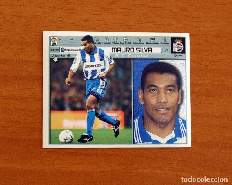Cromos de F&uacute;tbol: Deportivo La Coru&ntilde;a - Mauro Silva - Ediciones Este Liga 2001-2002, 01-02 - Nunca Pegado