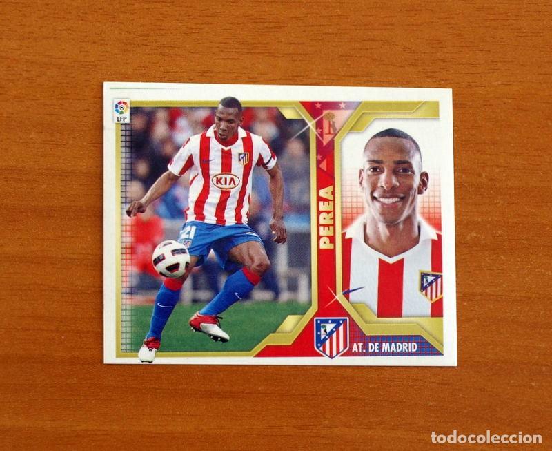 Cromos de F&uacute;tbol: Atl&eacute;tico Madrid - Perea N&ordm; 5 A - Liga 2011-2012, 11-12 - Ediciones Este - Nunca Pegado