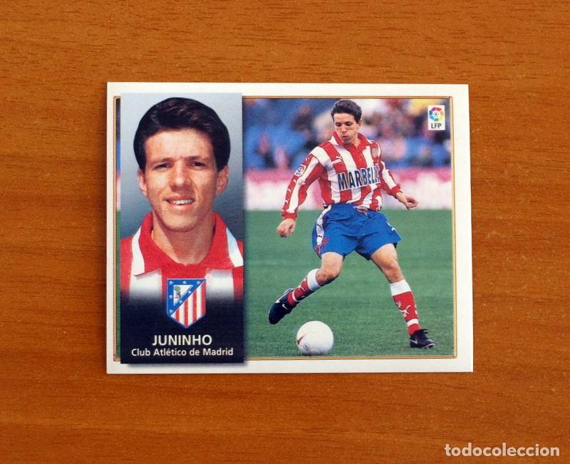 Fu&szlig;ball-Sticker: Atletico de Madrid - Juninho - Ediciones Este Liga 1998-1999, 98-99 - Nunca Pegado