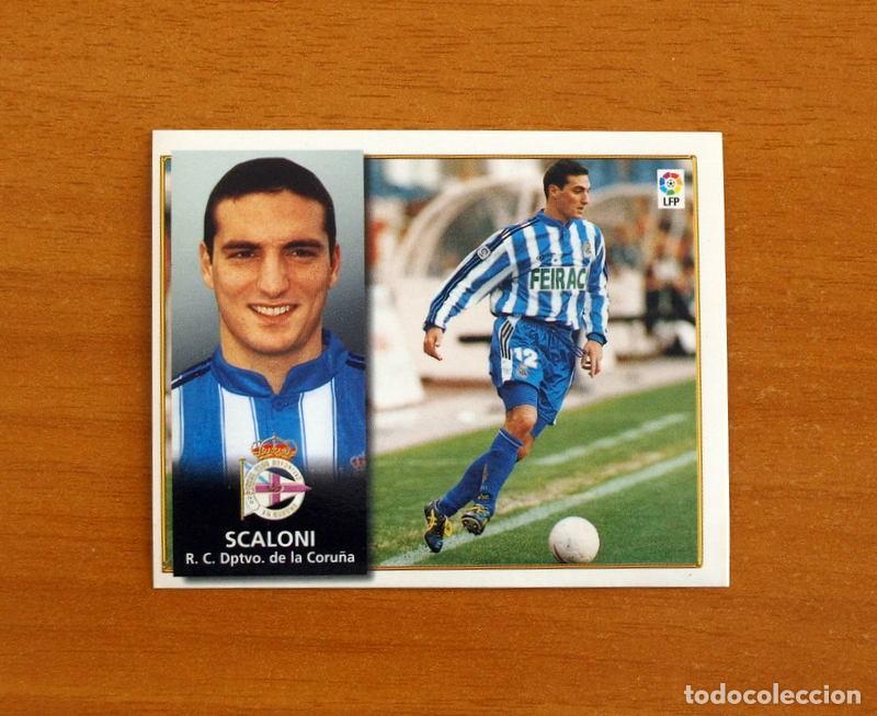 Cromos de F&uacute;tbol: Deportivo La Coru&ntilde;a - Scaloni - Ediciones Este Liga 1998-1999, 98-99 - Nunca Pegado