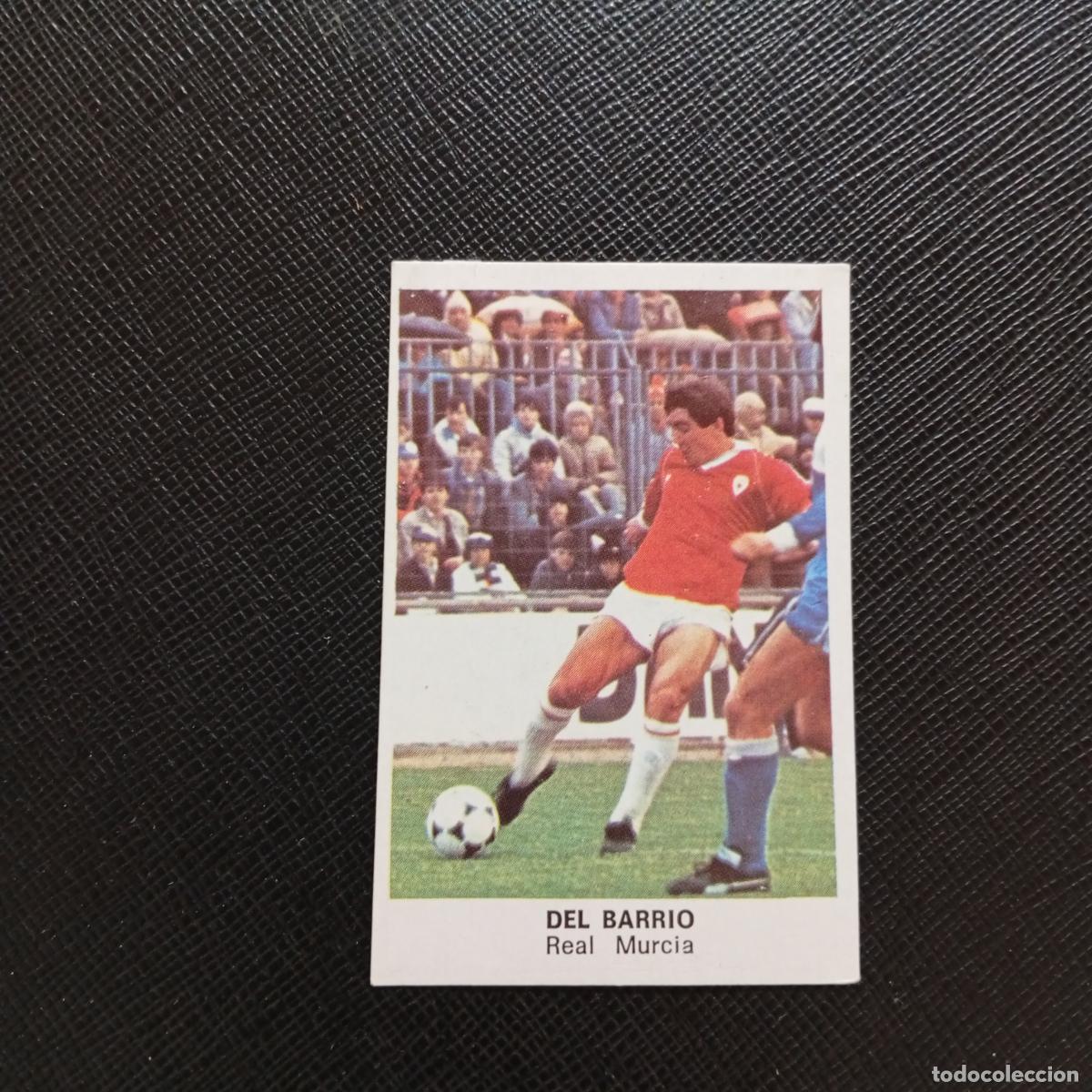 Cromos de F&uacute;tbol: DEL BARRIO MURCIA CANO 1983 1984 CROMO FUTBOL 83 84 LIGA - DESPEGADO - A113 PG244