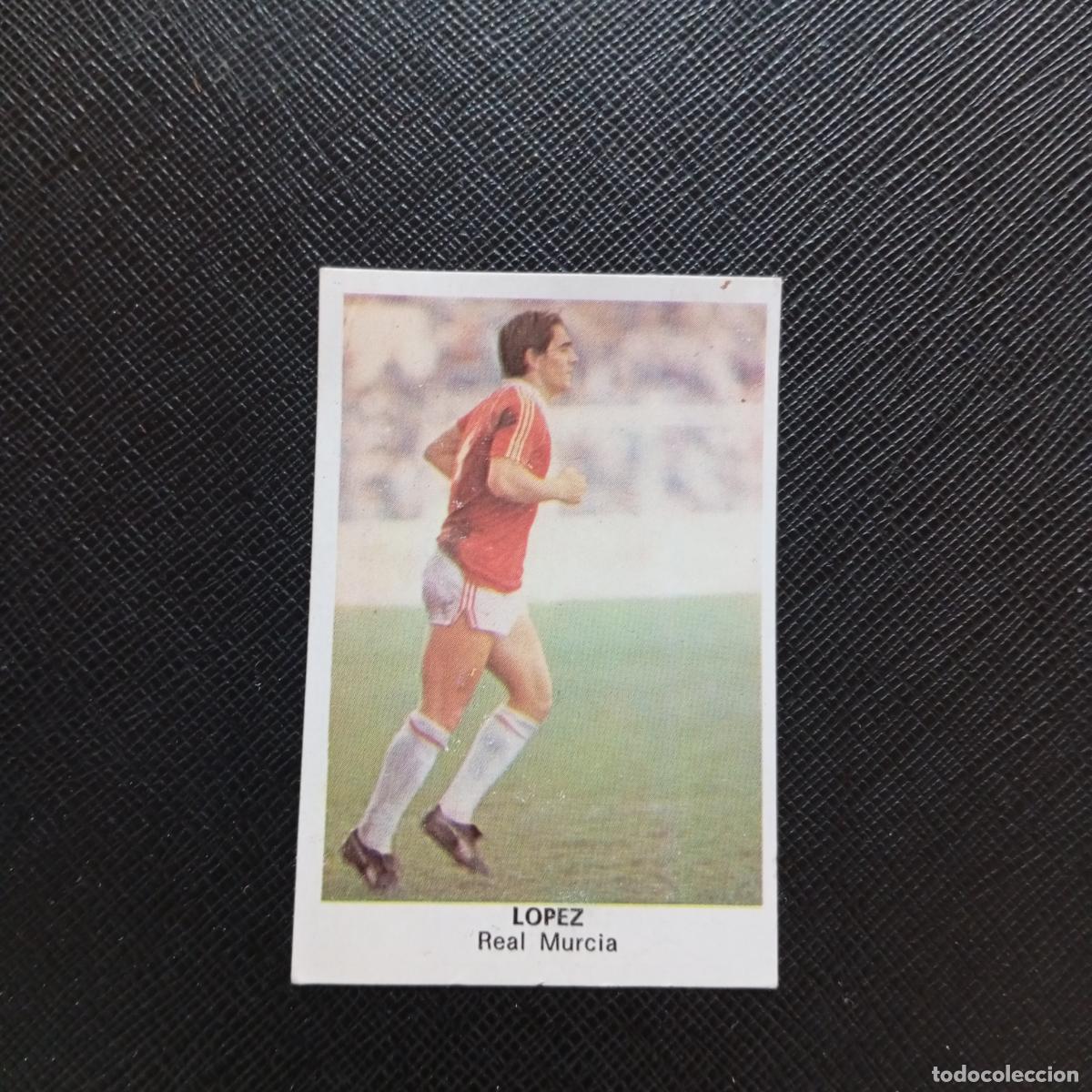 Cromos de F&uacute;tbol: LOPEZ MURCIA CANO 1983 1984 CROMO FUTBOL 83 84 LIGA - DESPEGADO - A113 PG262