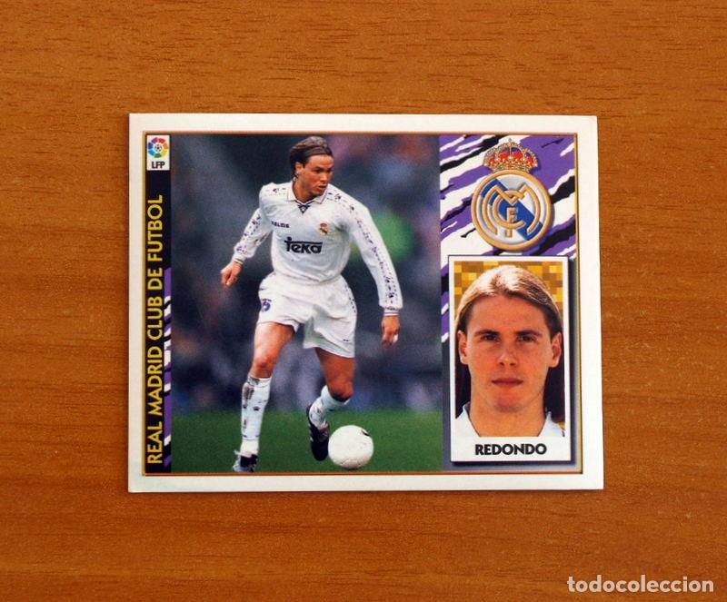 Cromos de F&uacute;tbol: Real Madrid - Redondo - Ediciones Este Liga 1997-1998, 97-98 - Nunca Pegado