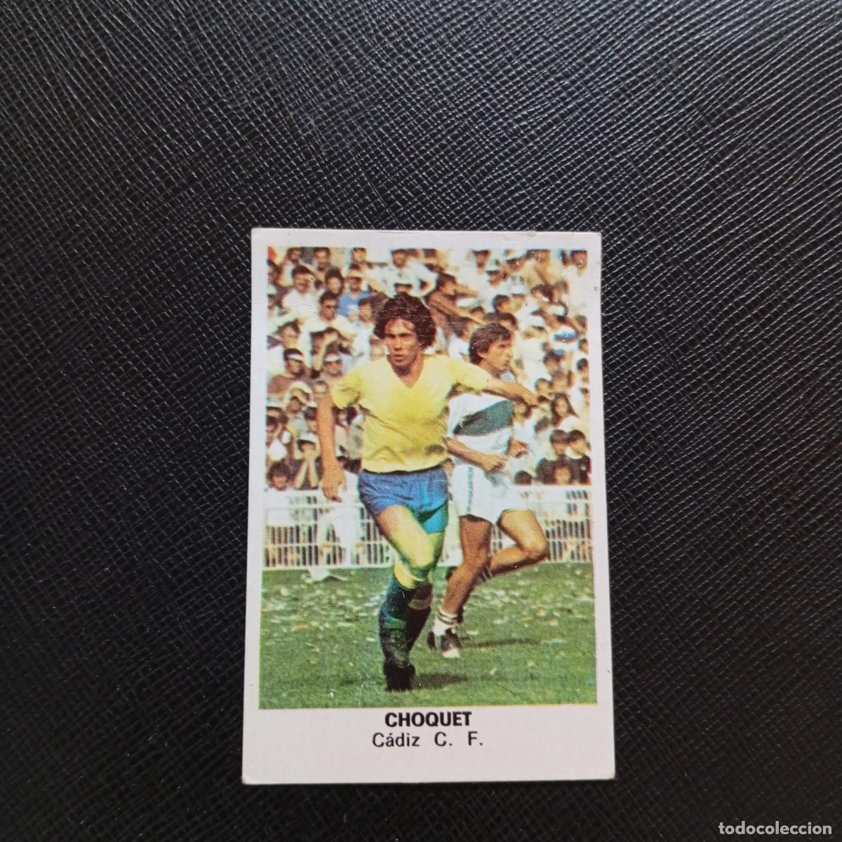 Cromos de F&uacute;tbol: CHOQUET CADIZ CANO 1983 1984 CROMO FUTBOL 83 84 LIGA - DESPEGADO - A113 PG280