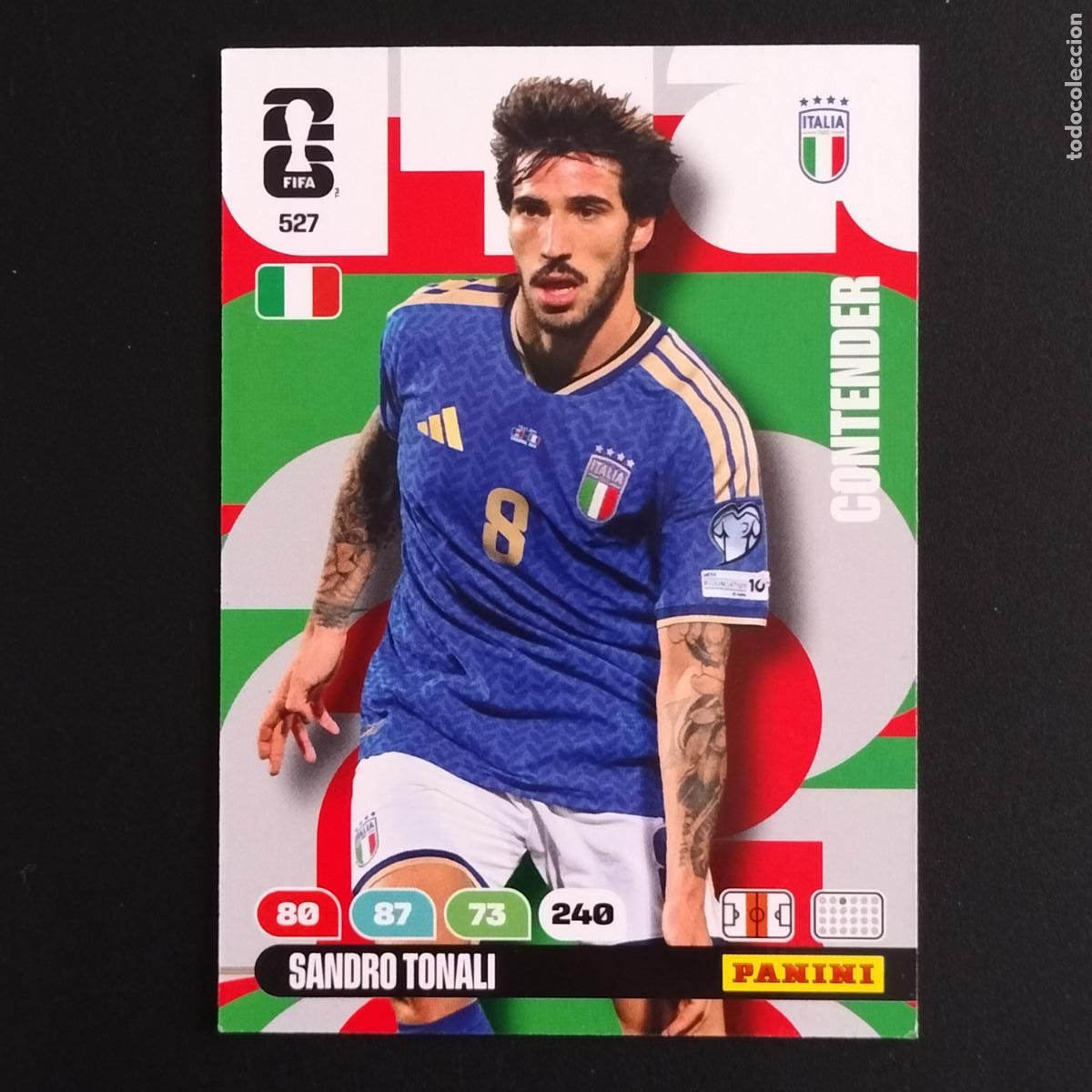 Cromos de Futebol: 527 SANDRO TONALI ITALIA CROMOS ADRENALYN XL MUNDIAL 26 2026 FIFA WORLD CUP PANINI