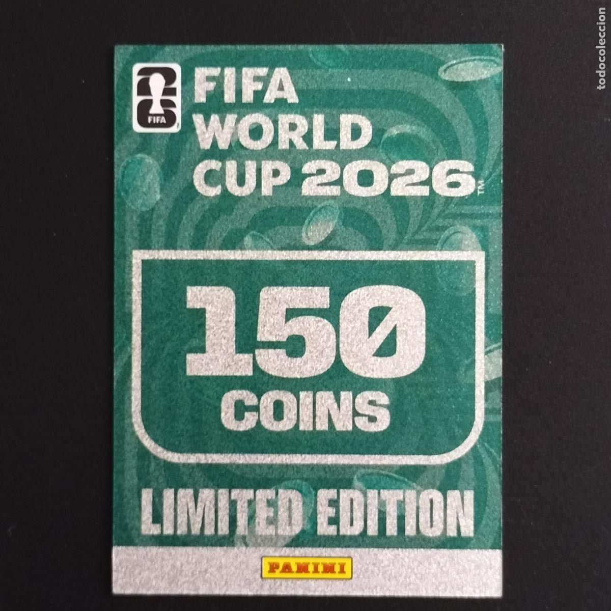 Fu&szlig;ball-Sticker: 150 COINS LIMITED EDITION CROMOS ADRENALYN XL MUNDIAL 26 2026 FIFA WORLD CUP PANINI