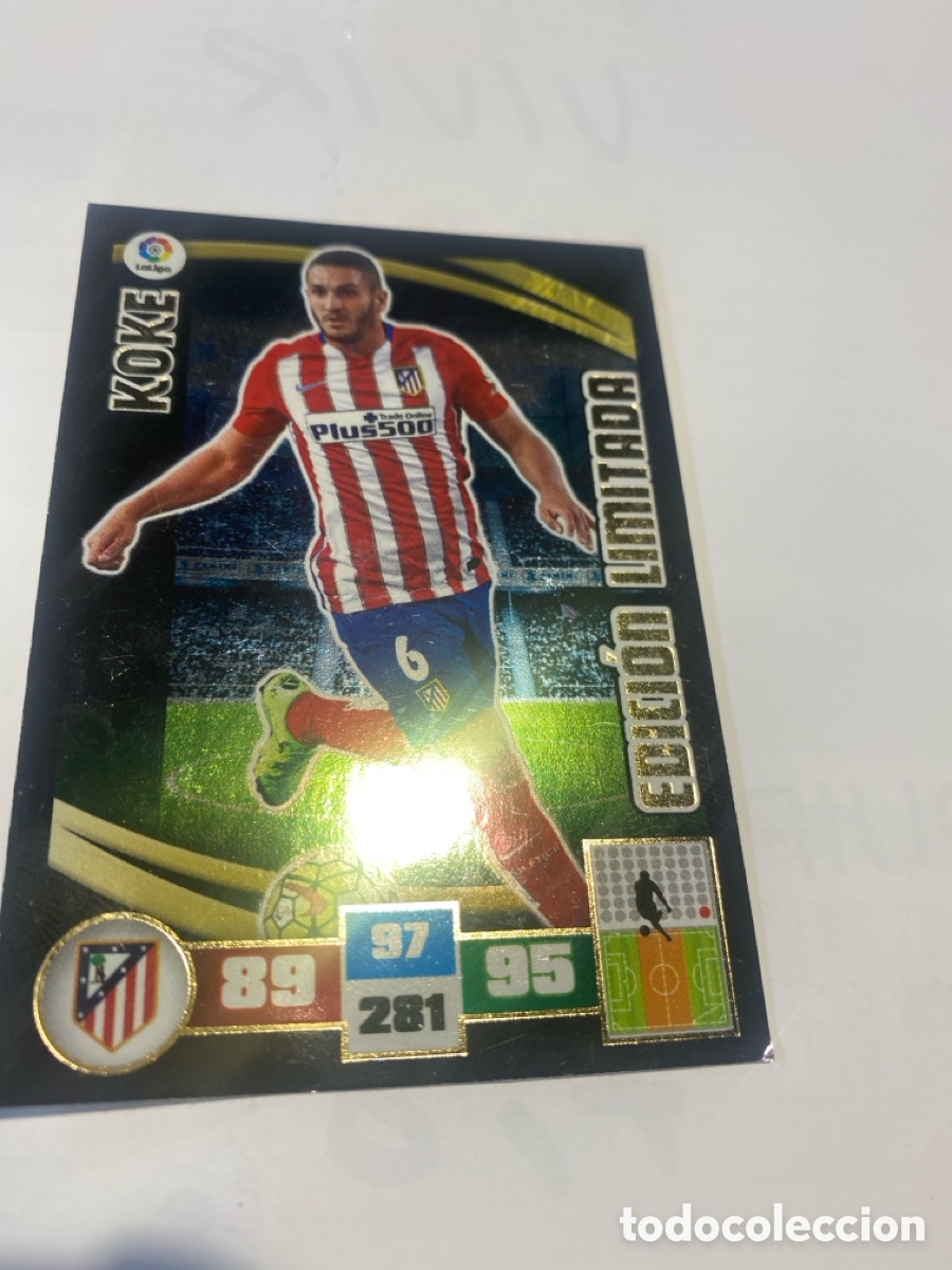 Figurine di Calcio: Cromo Koke edici&oacute;n limitada