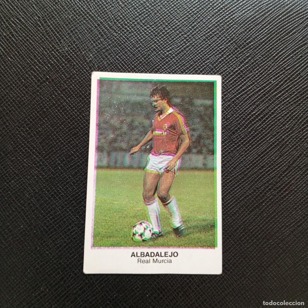 Cromos de F&uacute;tbol: ALBADALEJO MURCIA CANO 1983 1984 CROMO FUTBOL 83 84 LIGA - DESPEGADO - A113 PG307 FICHAJE 9