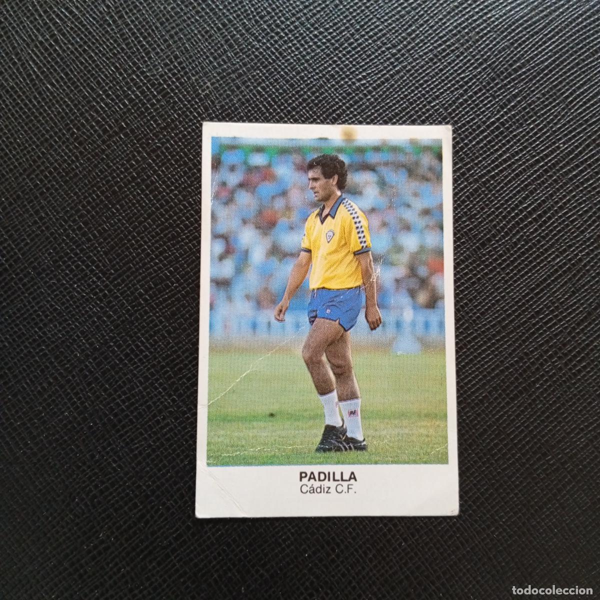 Cromos de Futebol: PADILLA CADIZ CANO 1983 1984 CROMO FUTBOL 83 84 LIGA - DESPEGADO - A113 PG307 FICHAJE 10