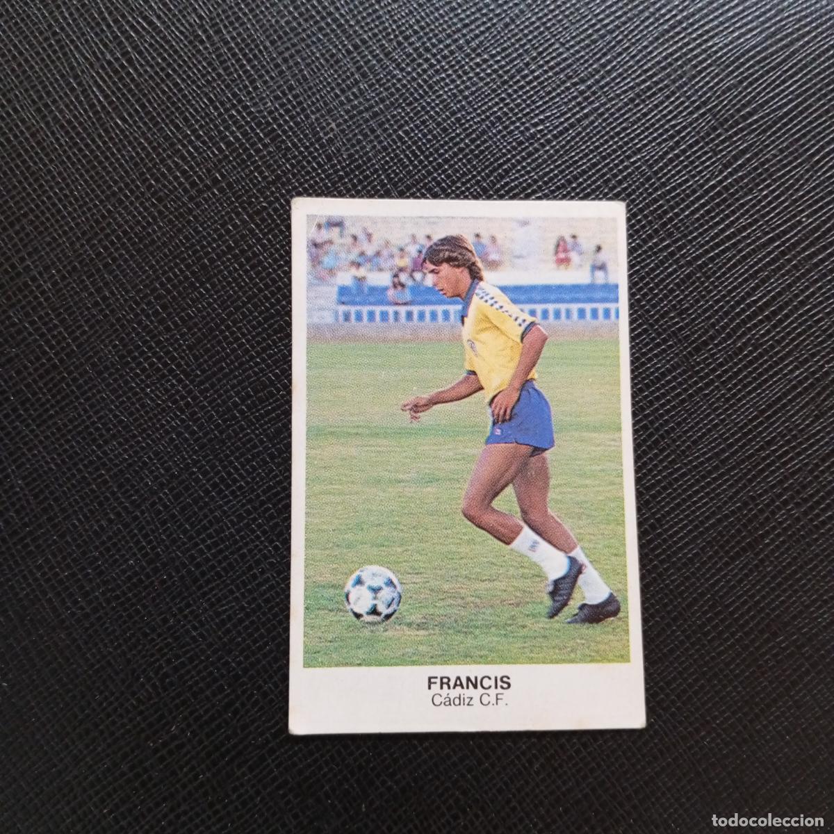 Figurine di Calcio: FRANCIS CADIZ CANO 1983 1984 CROMO FUTBOL 83 84 LIGA - DESPEGADO - A113 PG316 FICHAJE 13