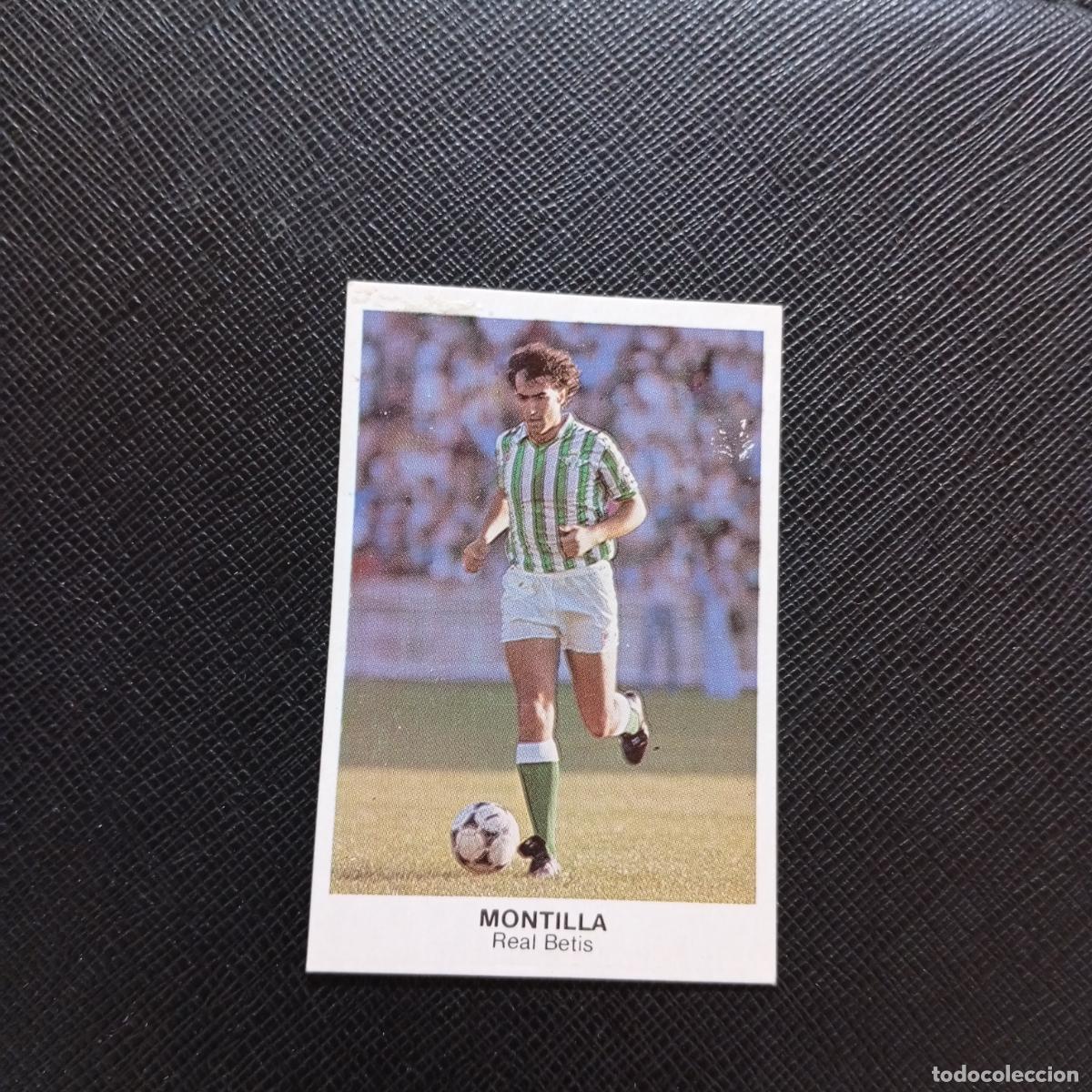 Football Stickers: MONTILLA REAL BETIS CANO 1983 1984 CROMO FUTBOL 83 84 LIGA - DESPEGADO - A113 PG316 FICHAJE 15
