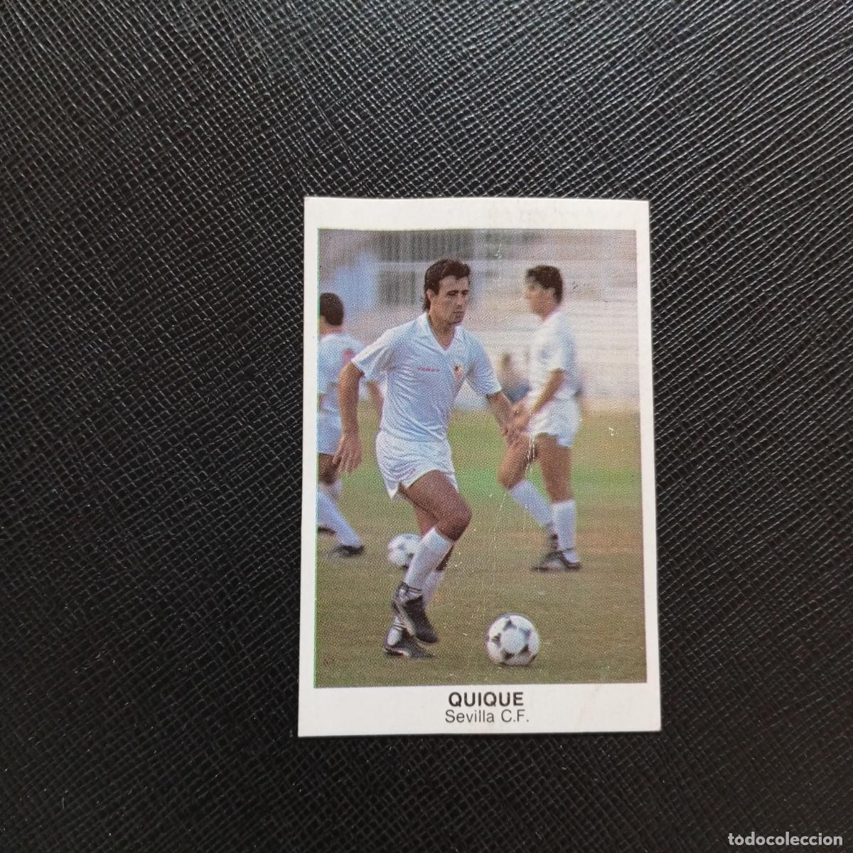 Cromos de F&uacute;tbol: QUIQUE SEVILLA CANO 1983 1984 CROMO FUTBOL 83 84 LIGA - DESPEGADO - A113 PG325 FICHAJE 20