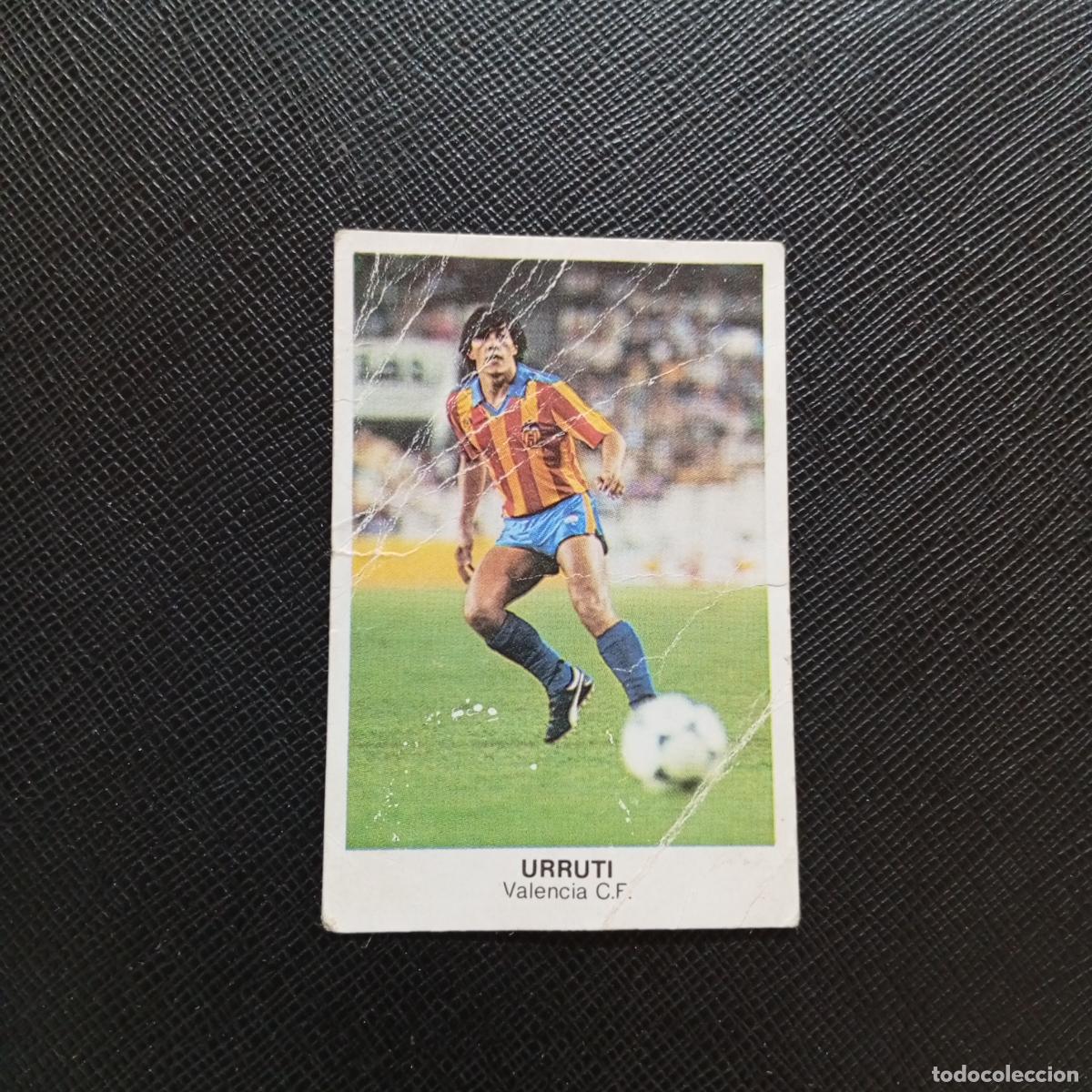 Cromos de F&uacute;tbol: URRUTI VALENCIA CANO 1983 1984 CROMO FUTBOL 83 84 LIGA - DESPEGADO - A113 PG325 FICHAJE 22