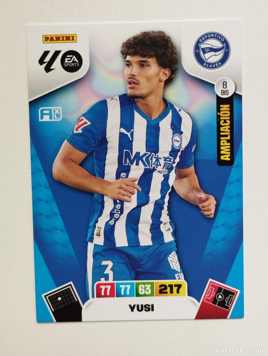 Cartes &agrave; collectionner de Football: CROMO CARD ADRENALYN 2025 2026 LIGA 25 26 AMPLIACION 8 BIS YUSI DEPORTIVO ALAVES
