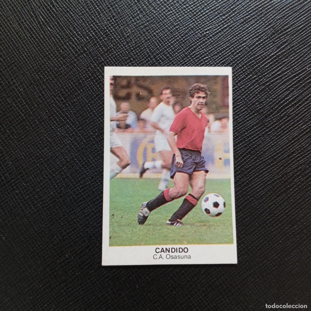 Cromos de F&uacute;tbol: CANDIDO OSASUNA CANO 1983 1984 CROMO FUTBOL 83 84 LIGA - DESPEGADO - A113 PG325 FICHAJE 25