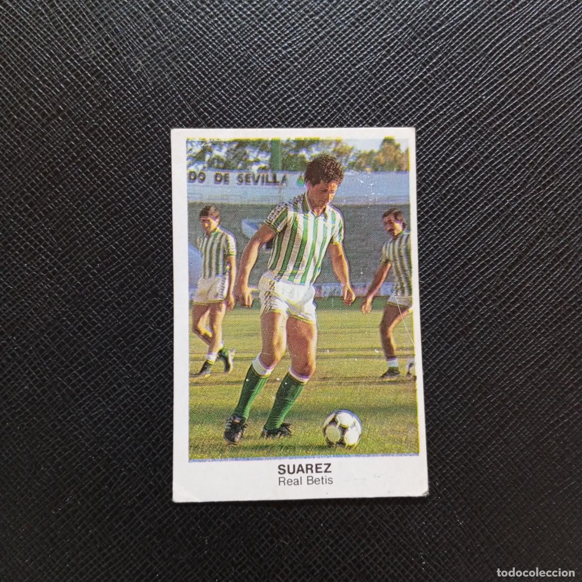 Cromos de F&uacute;tbol: SUAREZ REAL BETIS CANO 1983 1984 CROMO FUTBOL 83 84 LIGA - DESPEGADO - A113 PG325 FICHAJE 28