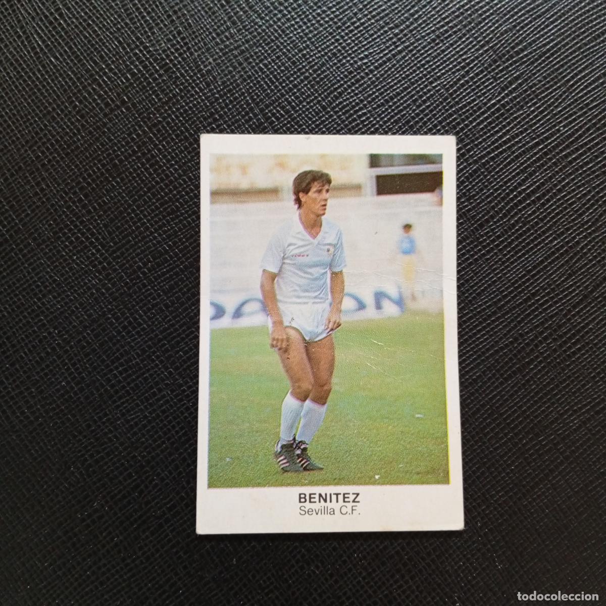 Fu&szlig;ball-Sticker: BENITEZ SEVILLA CANO 1983 1984 CROMO FUTBOL 83 84 LIGA - DESPEGADO - A113 PG325 FICHAJE 30