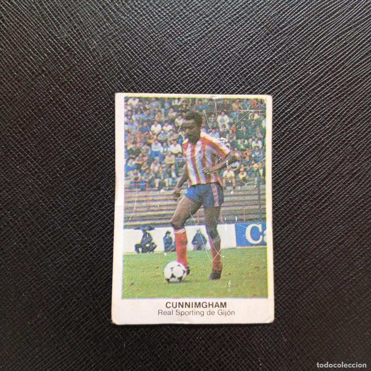 Fu&szlig;ball-Sticker: CUNNIMGHAM SPORTING CANO 1983 1984 CROMO FUTBOL 83 84 LIGA - DESPEGADO - A113 PG325 FICHAJE 32