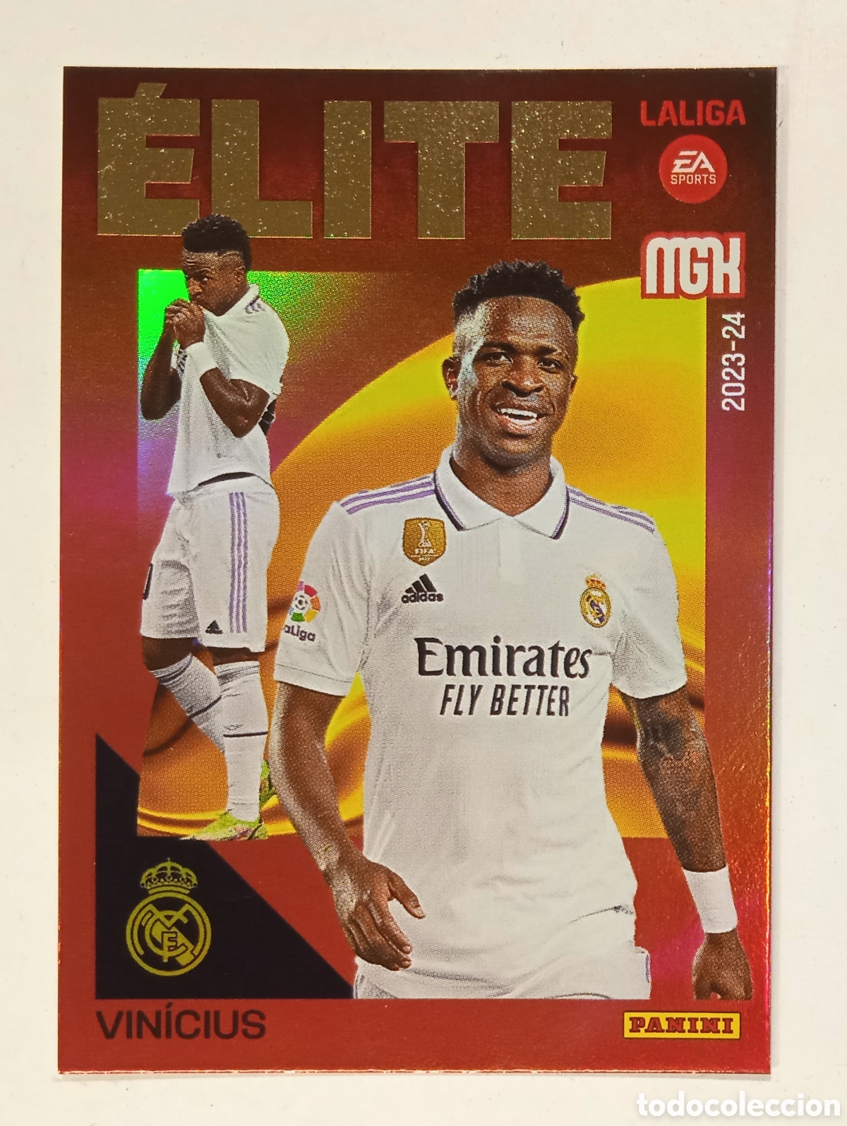 Figurine di Calcio: VINICIUS JR REAL MADRID 2023 2024 23 24 PANINI MEGACRACKS ELITE 16
