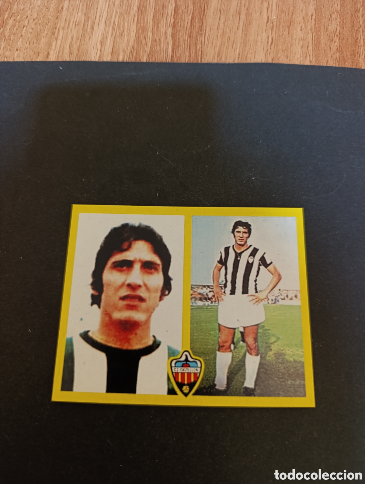 Cromos de F&uacute;tbol: Cromo Ortu&ntilde;o CD Castell&oacute;n Liga Este 72 73, ampliaci&oacute;n de la colecci&oacute;n