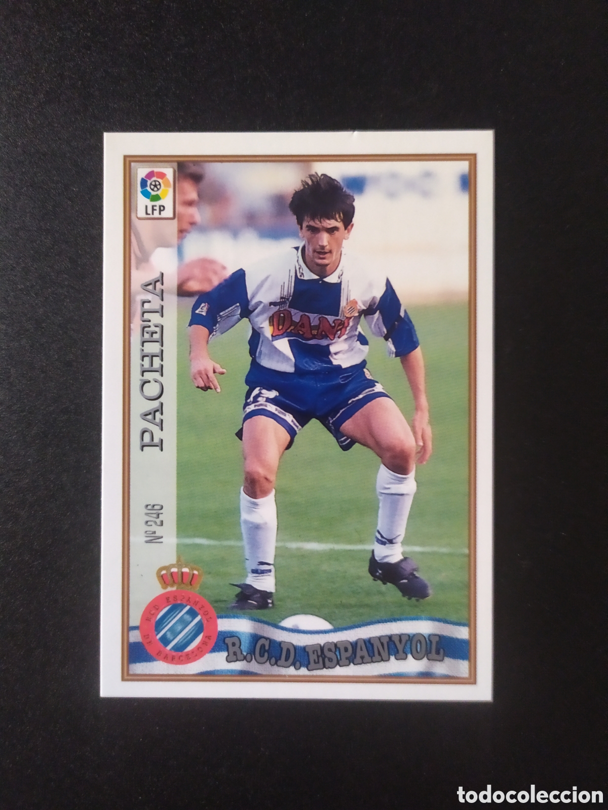 Cromos de F&uacute;tbol: Mundicromo fichas liga 1997 1998 97 98 Pacheta n&deg; 246 Espanyol