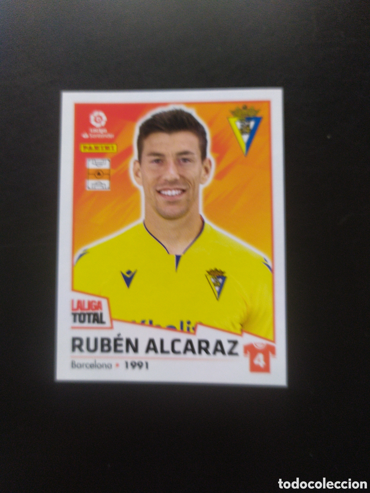 Cromos de F&uacute;tbol: LALIGA TOTAL 2022 2023 22 23 panini Rub&eacute;n Alcaraz n&deg; 123 C&aacute;diz