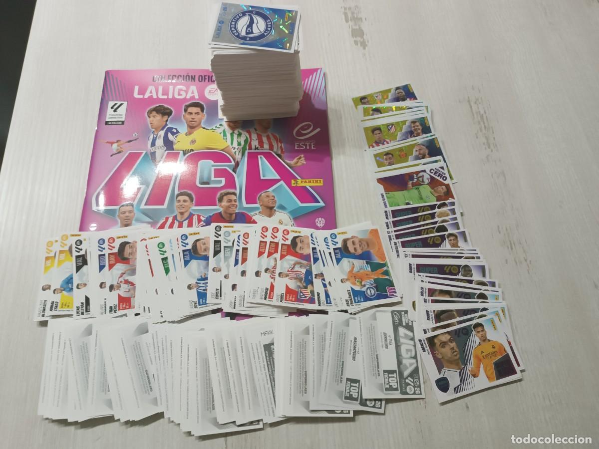 Cromos de F&uacute;tbol: COLECCI&Oacute;N COMPLETA SIN PEGAR LIGA ESTE 2025 2026 25 26