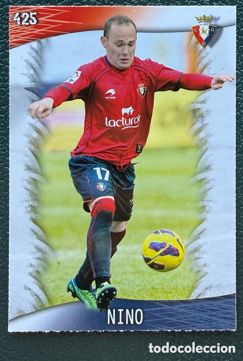Cromos de Futebol: 425 NINO CA OSASUNA FICHAS ALBUM MUNDICROMO 2013 2014 13 14