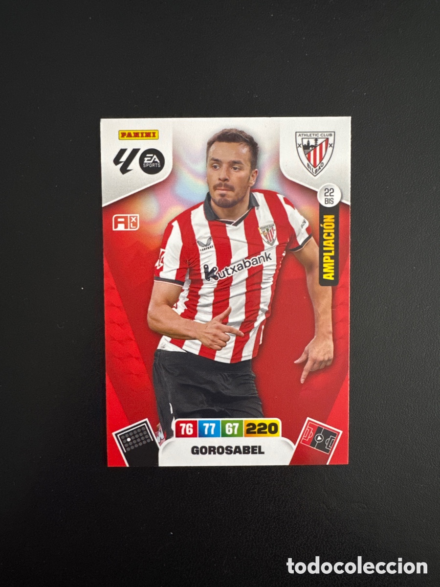 Cromos de Futebol: GOROSABEL ATHLETIC DE BILBAO NUMERO 22 BIS ADRENALYN 2025 2026