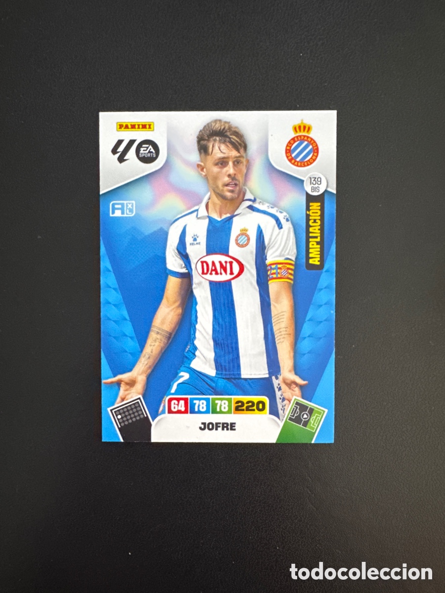 Cromos de Futebol: JOFRE ESPA&Ntilde;OL N&Uacute;MERO 139 BIS ADRENALYN 2025 2026