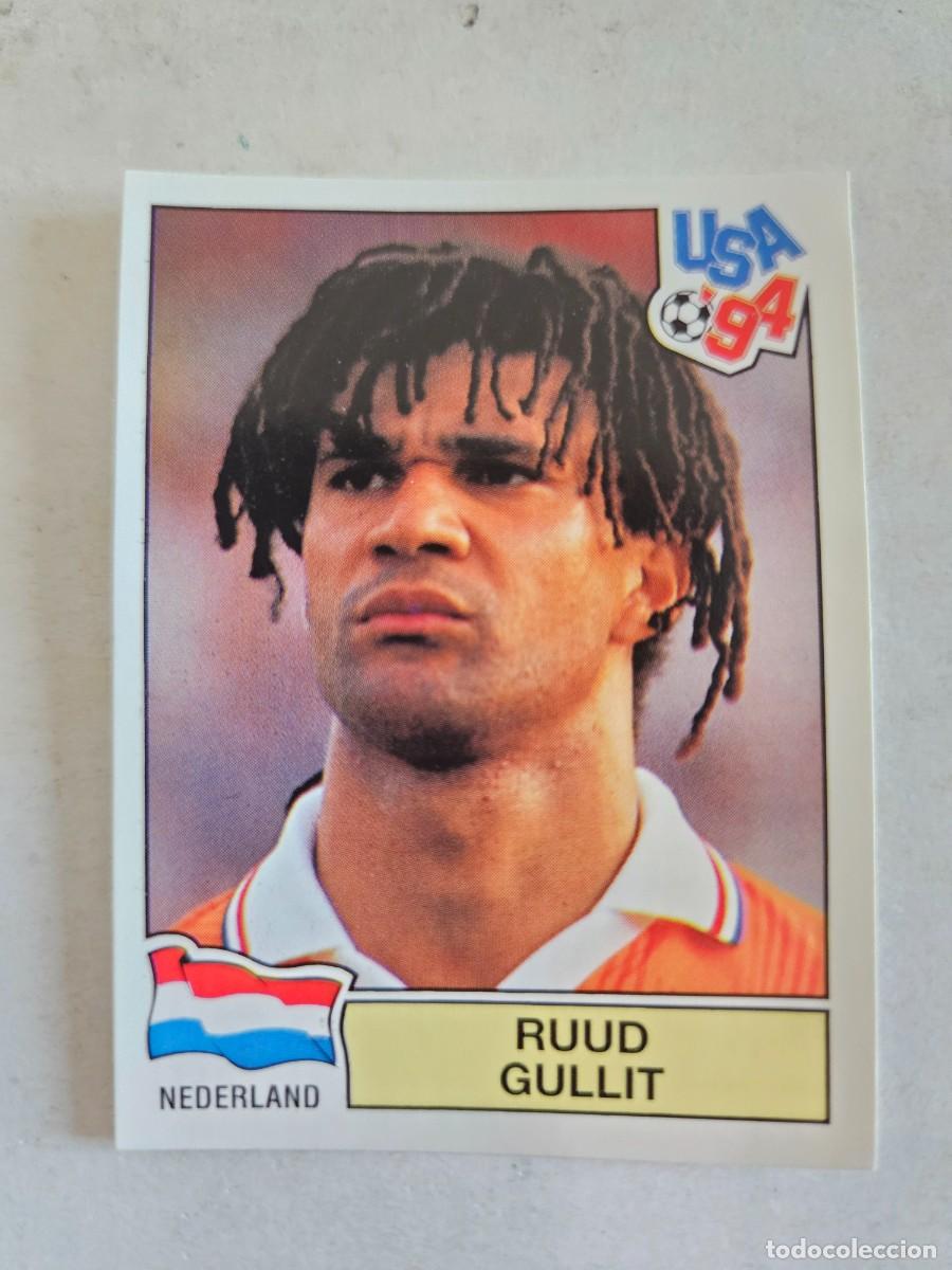 Cromos de F&uacute;tbol: CROMO ADHESIVO n&ordm; 427 RUUD GULLIT HOLANDA USA 94 DE PANINI.