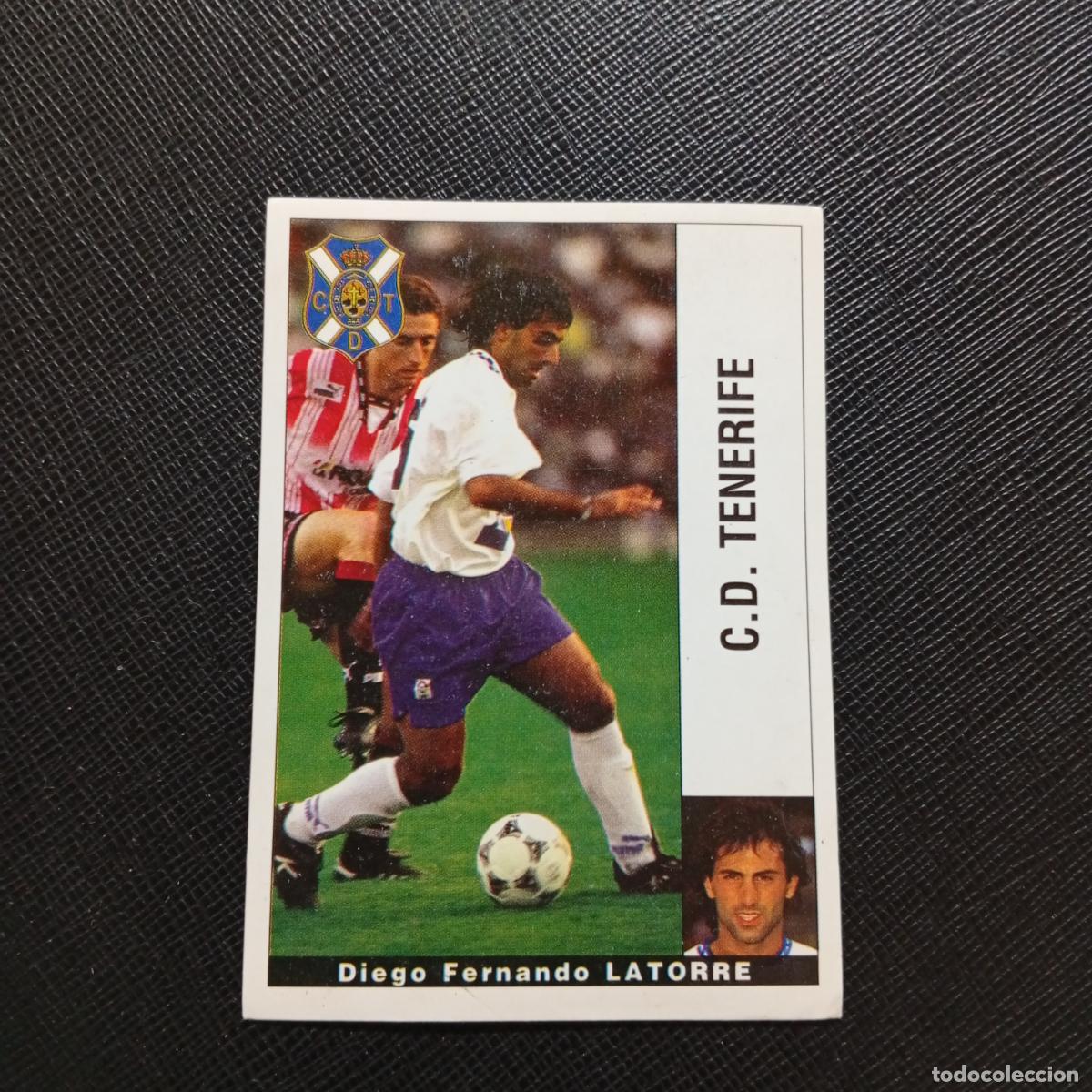 Cromos de F&uacute;tbol: LATORRE TENERIFE PANINI 1995 1996 CROMO FUTBOL LIGA 95 96 - SIN PEGAR - A168 PG64